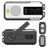 Noodradio met Solar Oplader, Handcrank & Powerbank – AM/FM – Zaklamp + SOS